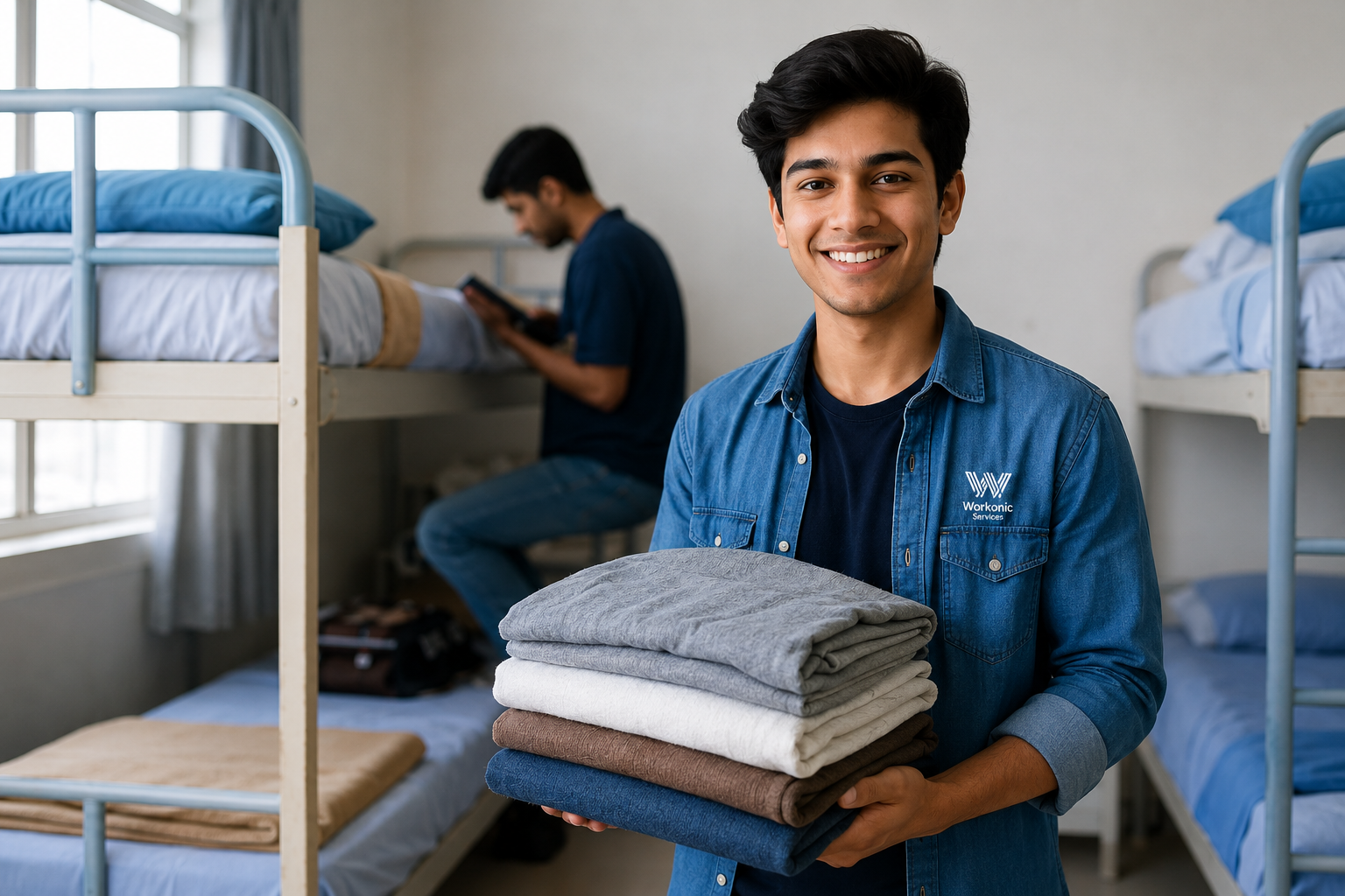 Laundry services for students and hostels