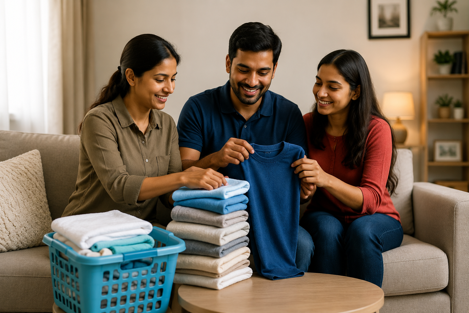 Laundry services for homes and individual customers