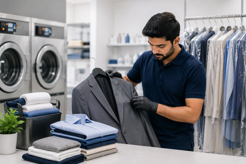 dry cleaning workonic service